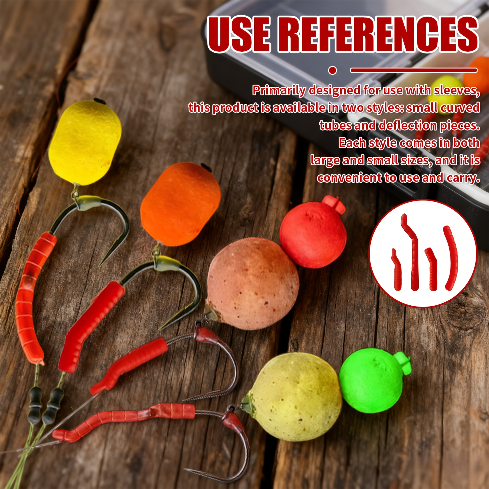 Red Artificial Bloodworm Hook  – Aglaonema Red Bewertung und Preis