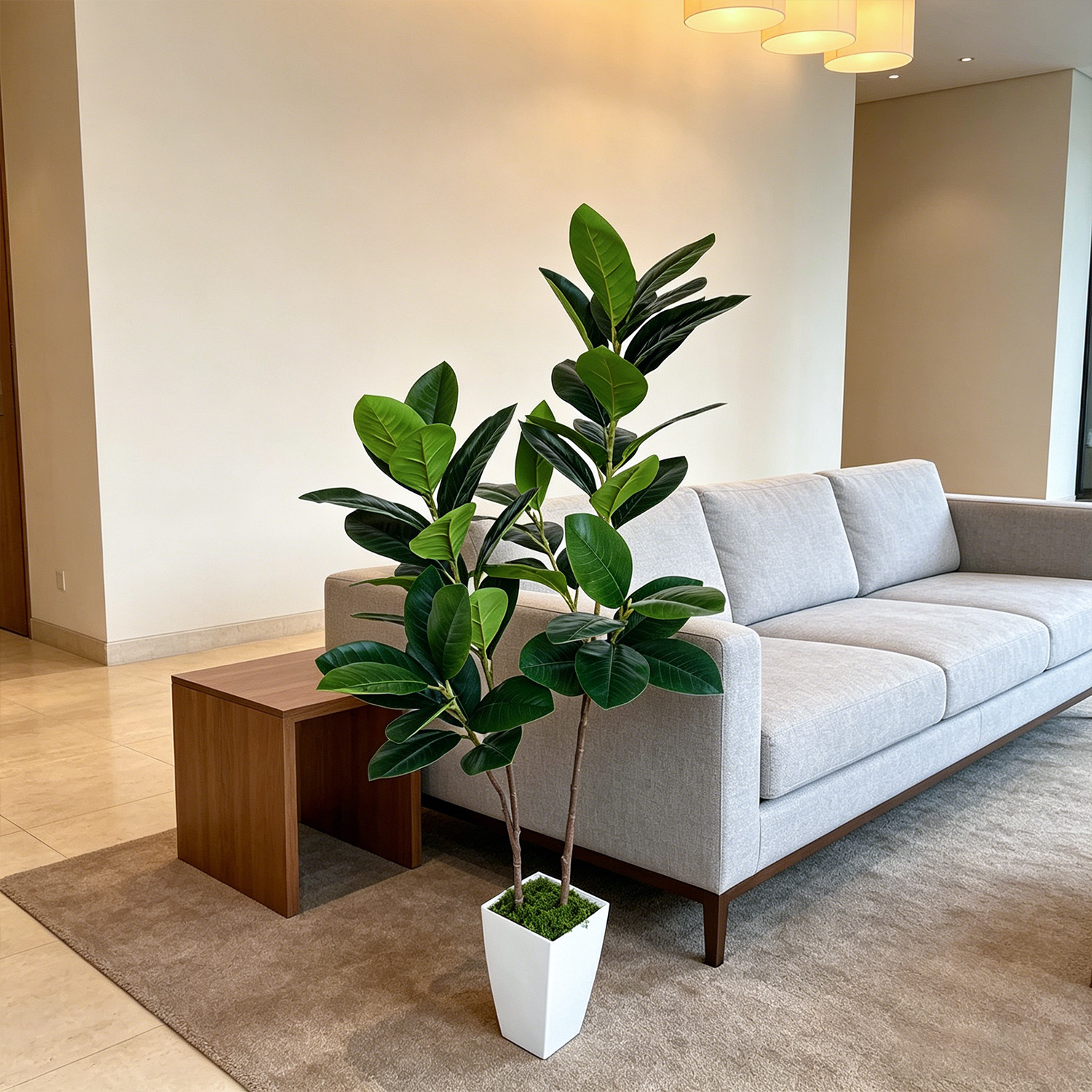 130cm/4.3ft Artificial Ficus L – Ficus Lyrata Tree Bewertung und Preis