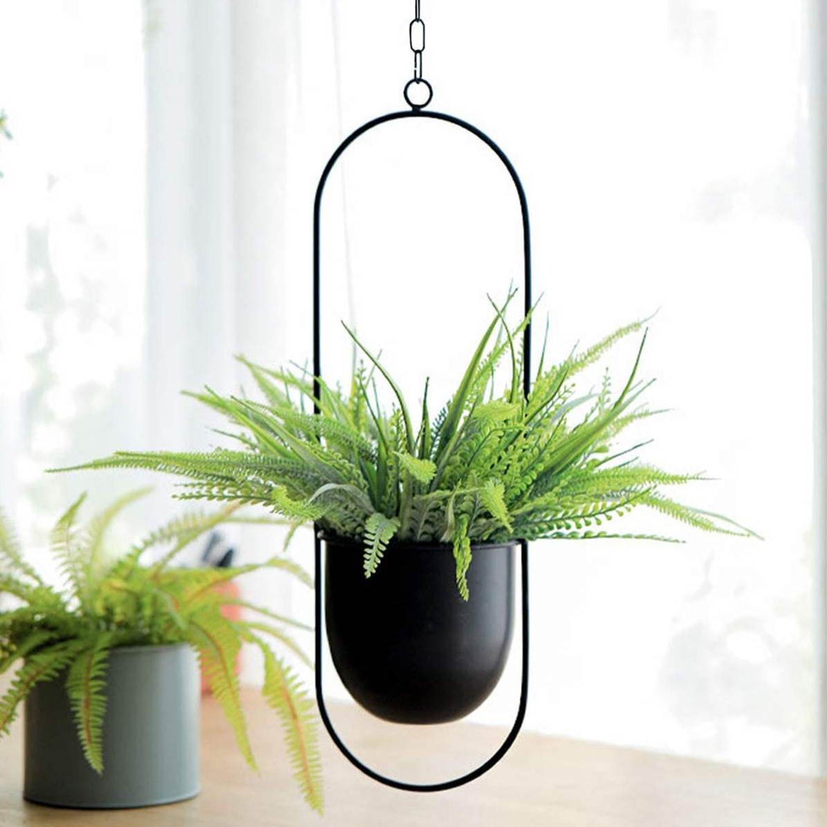 Hanging Iron Art Plant Pots Ba – Spider Plant Hanging Bewertung und Preis