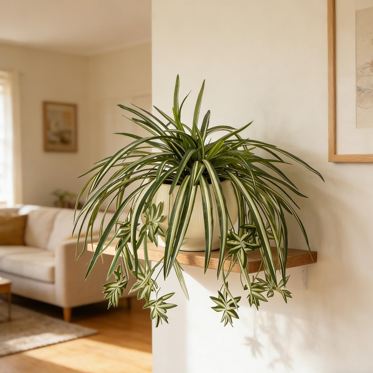 4PCS Artificial Hanging Spider – Spider Plant Hanging Bewertung und Preis
