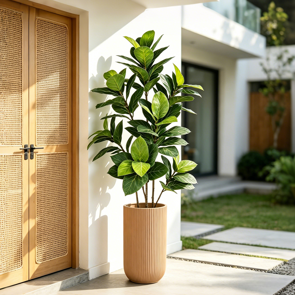 70-130cm Large Artificial Bany – Ficus Lyrata Tree Bewertung und Preis