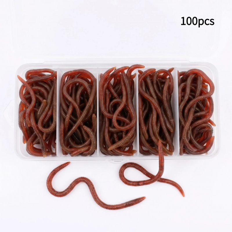 100pcs Soft Lure Bass Bream Bl – Aglaonema Red Bewertung und Preis