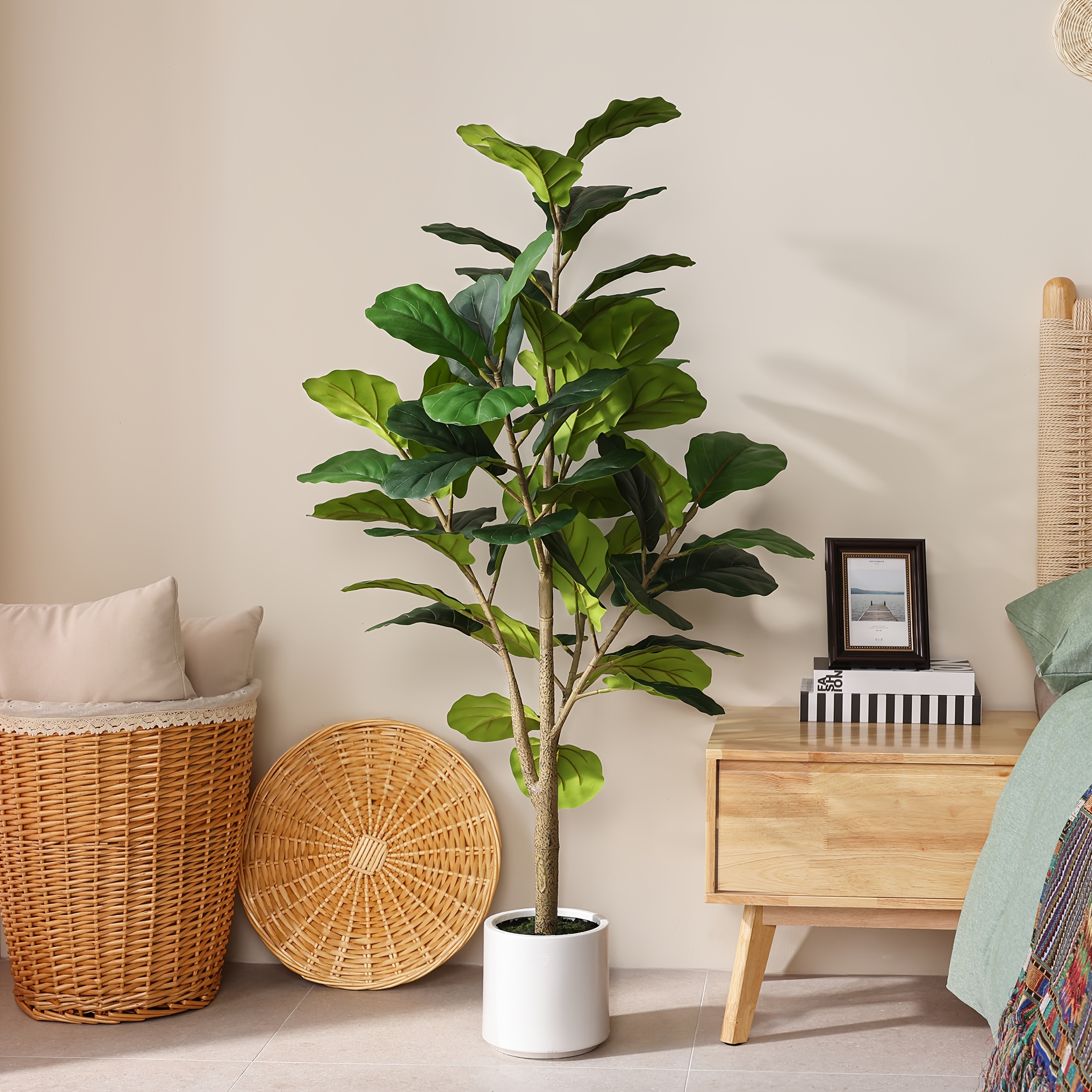 4.5ft Realistic Artificial Fid – Ficus Lyrata Tree Bewertung und Preis