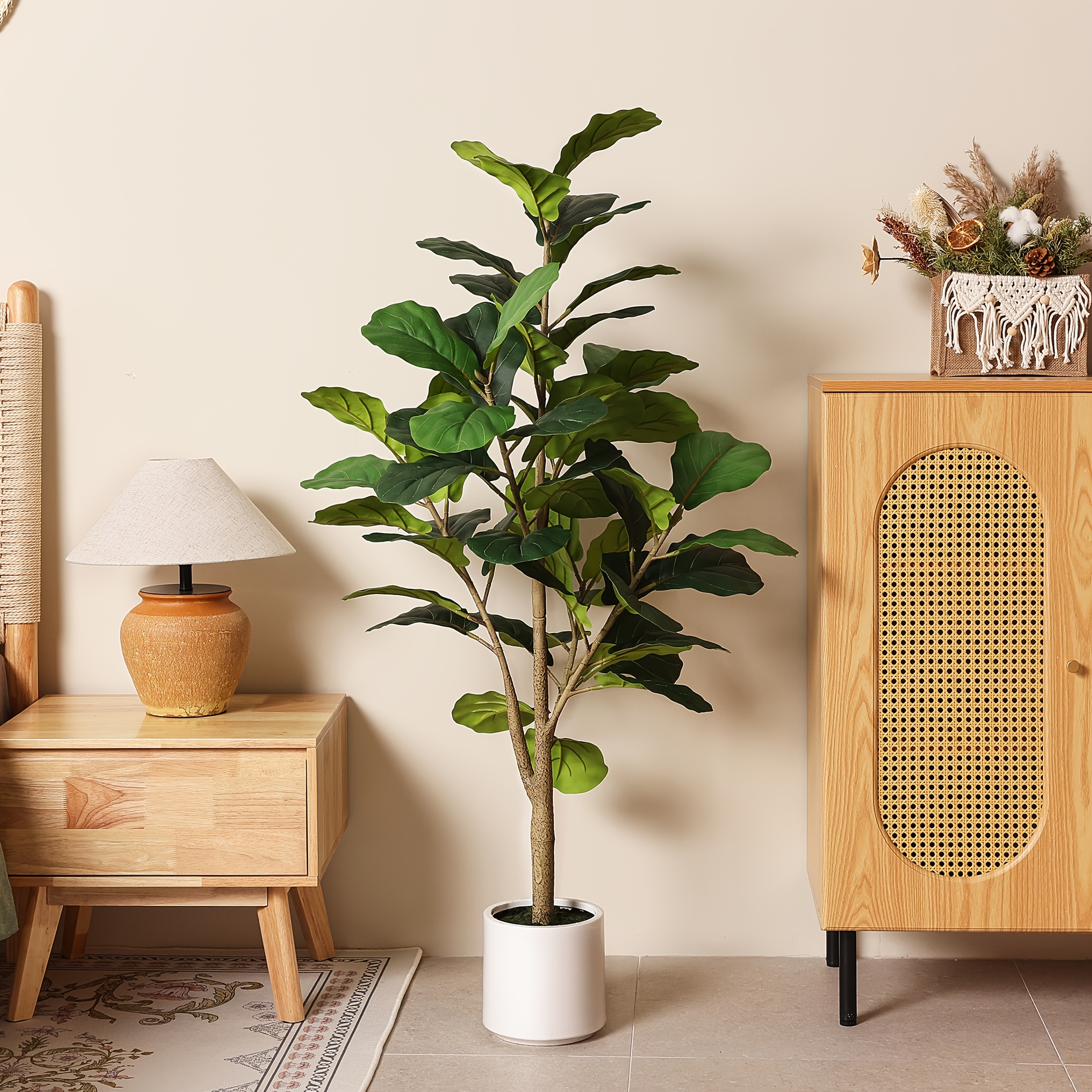 4.5ft Realistic Artificial Fid – Ficus Lyrata Tree Bewertung und Preis