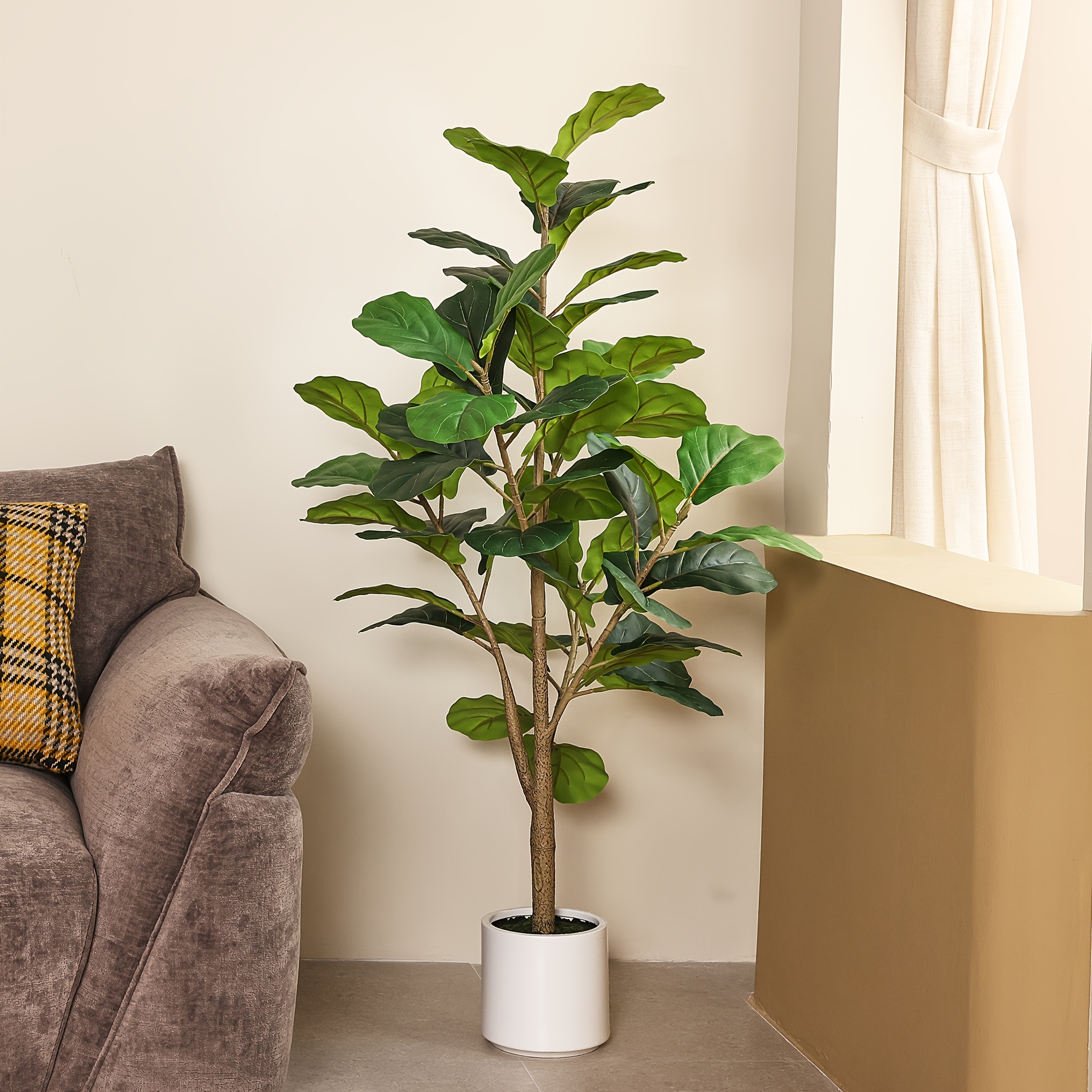 4.5ft Realistic Artificial Fid – Ficus Lyrata Tree Bewertung und Preis