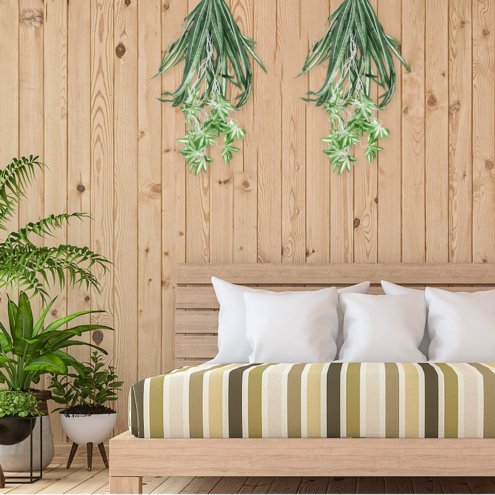 1Pcs Realistic Artificial Chlo – Spider Plant Hanging Bewertung und Preis