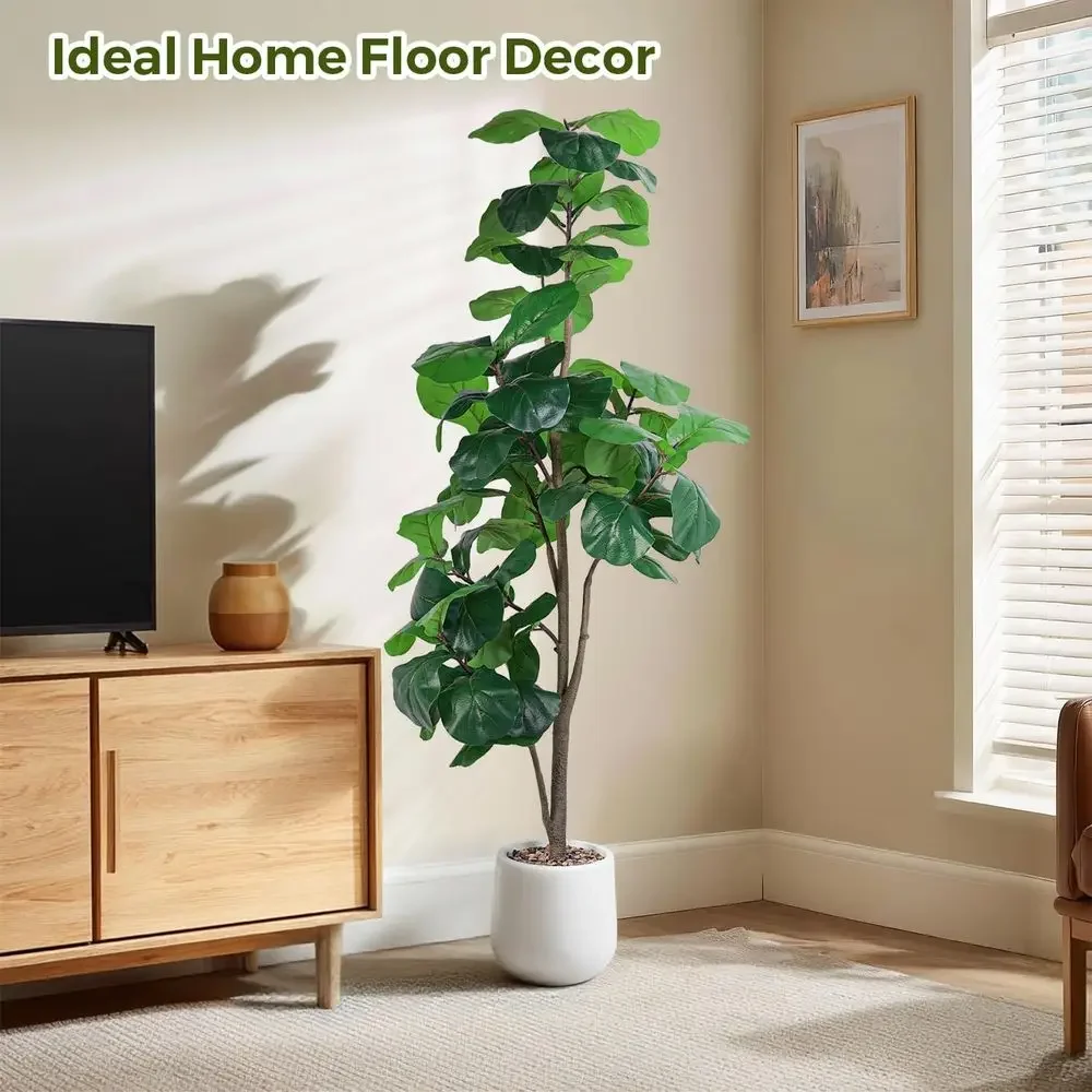 Artificial Large Ficus Lyrata  – Ficus Lyrata Tree Bewertung und Preis
