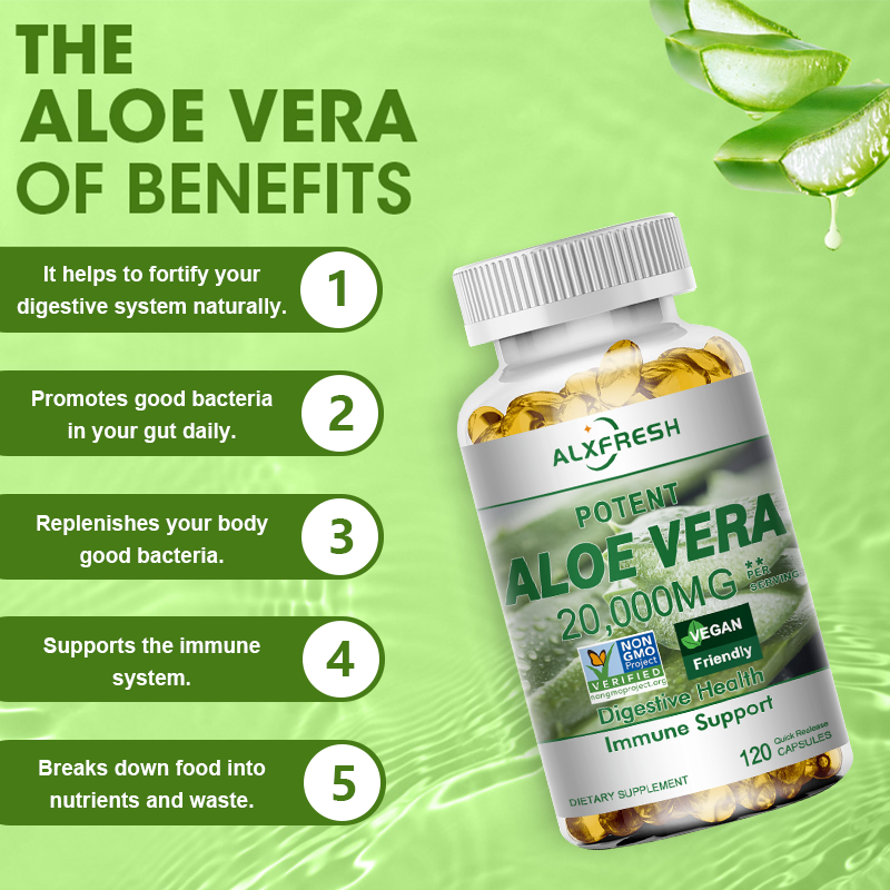 Aloe Vera Capsules Improve Dig – Aloe Vera Pot Bewertung und Preis