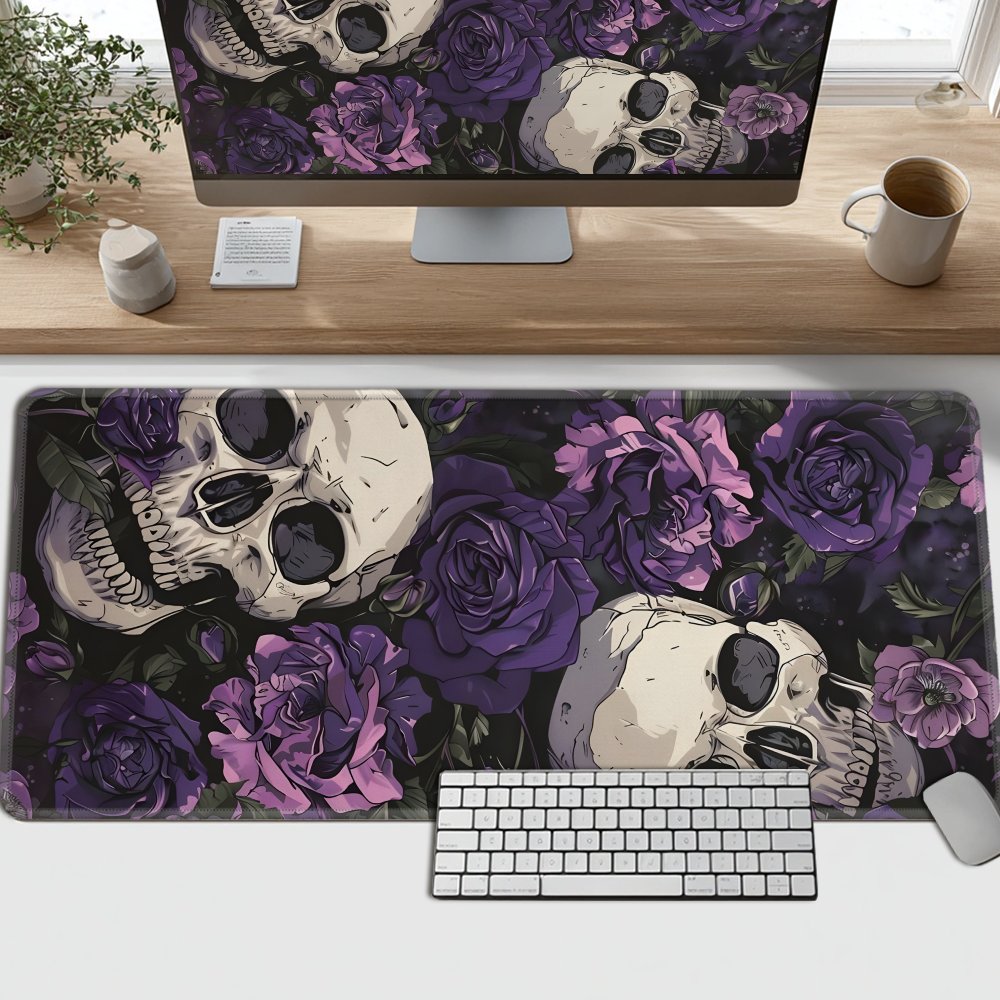 Gothic skull and purple flower – Tradescantia Purple Bewertung und Preis