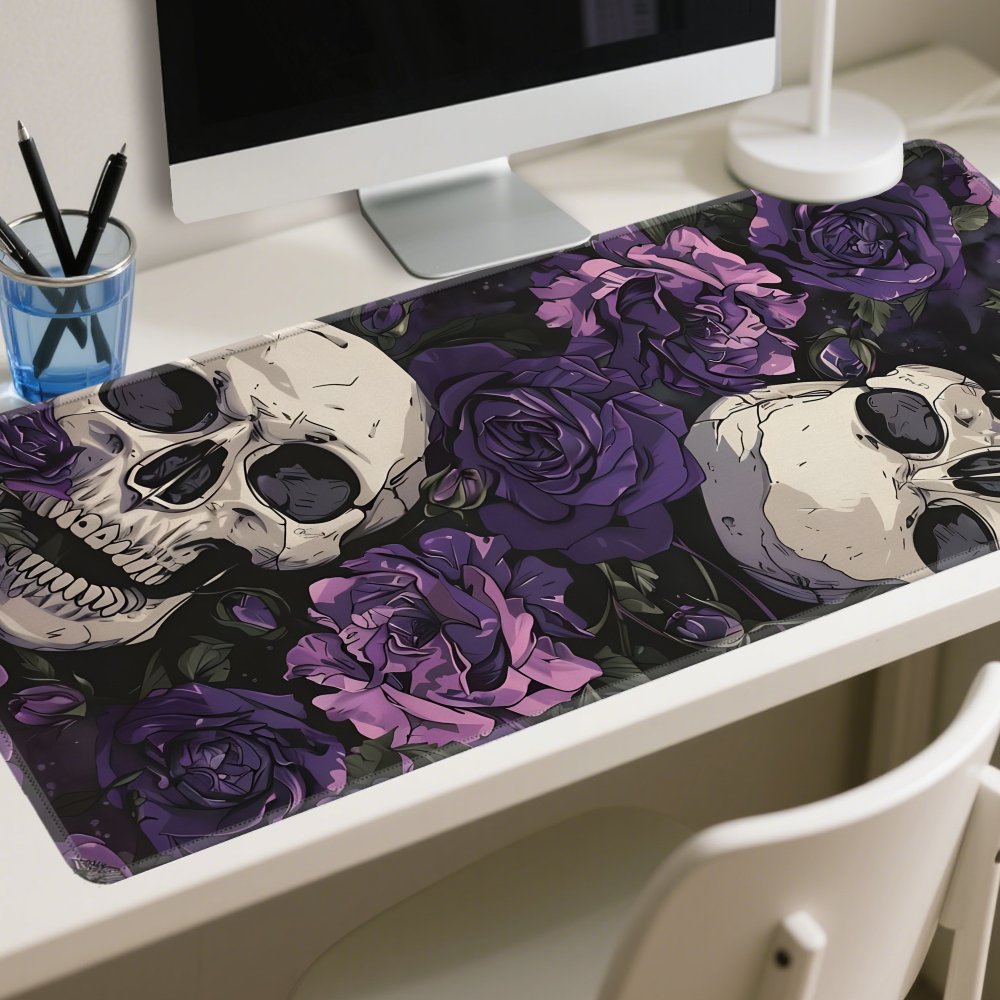 Gothic skull and purple flower – Tradescantia Purple Bewertung und Preis