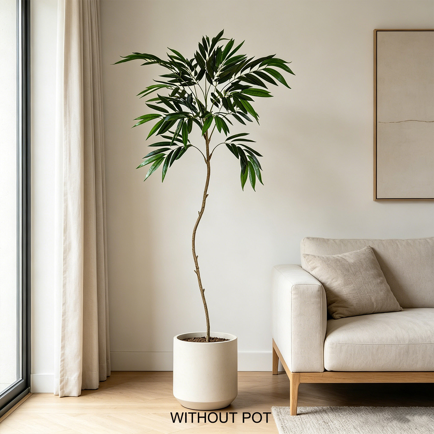 65-210cm/6.9ft Artificial Will – Ficus Lyrata Tree Bewertung und Preis